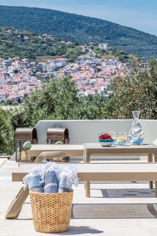 Sunshine Pool Villa Skopelos Exterior foto