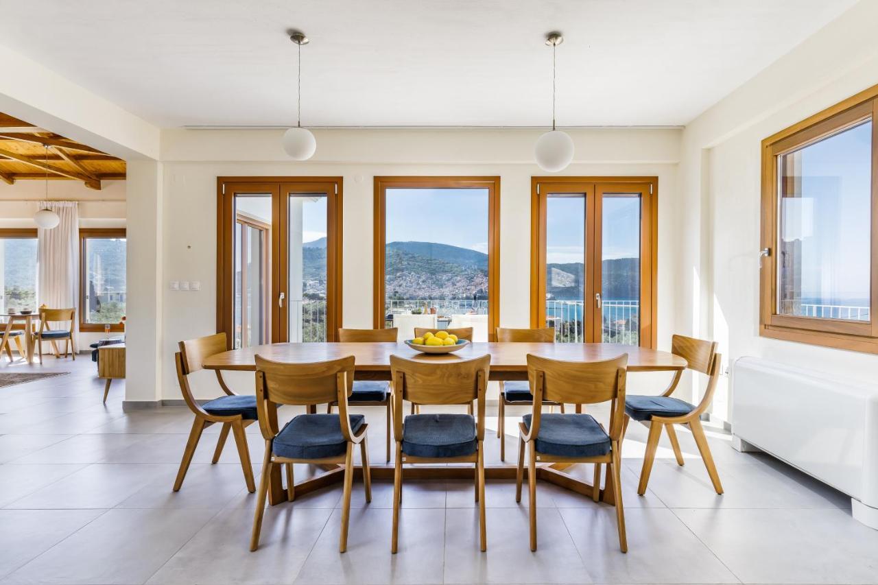 Sunshine Pool Villa Skopelos Exterior foto