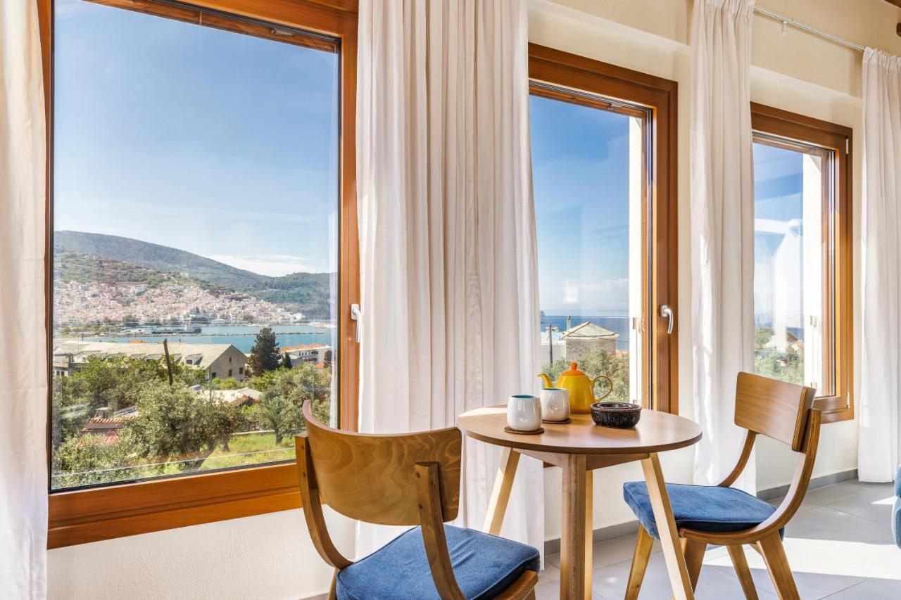 Sunshine Pool Villa Skopelos Exterior foto