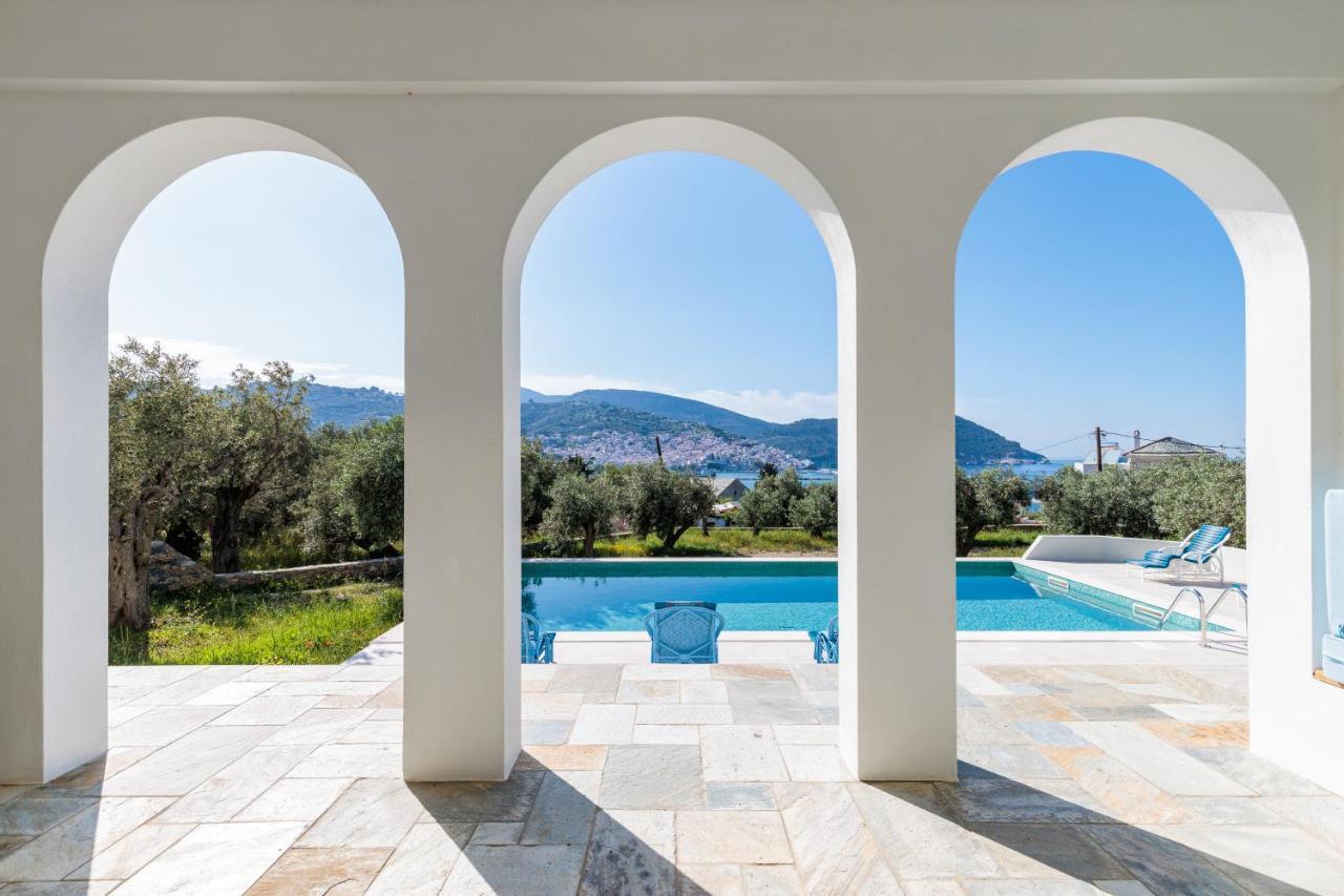 Sunshine Pool Villa Skopelos Exterior foto